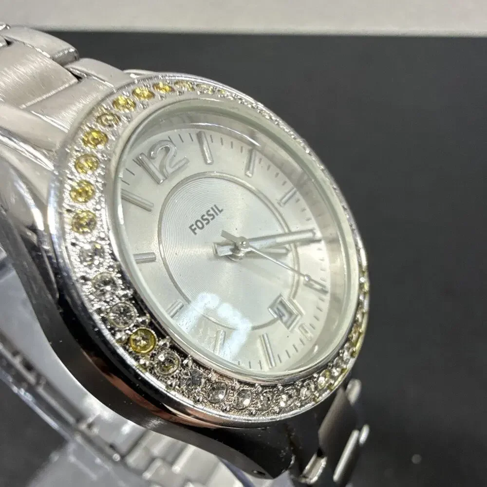 Fossil ES-2879 Women’s Wristwatch New Battery! Runs excellent!